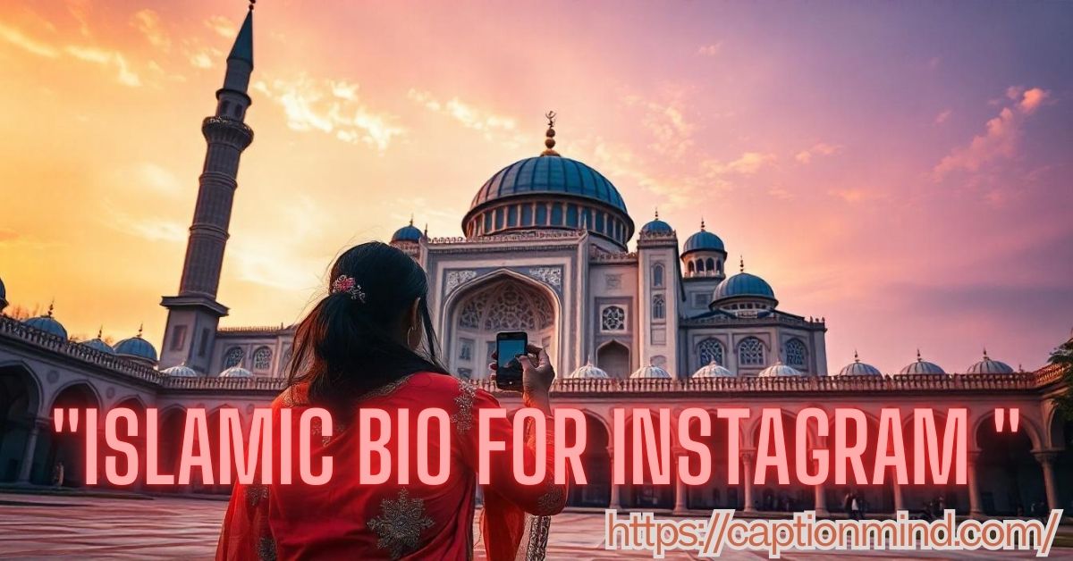 "Islamic Bio for Instagram | for Girls | for Boys | in Arabic"