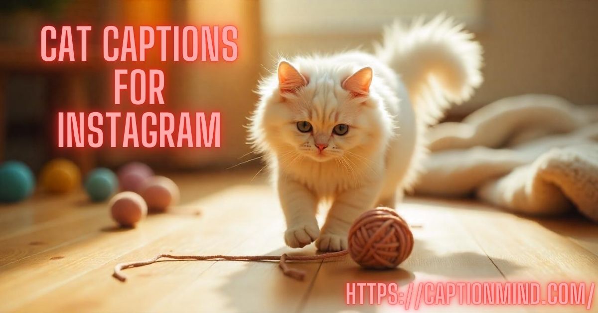 Cat Captions for Instagram: Purrfectly Playful Moments