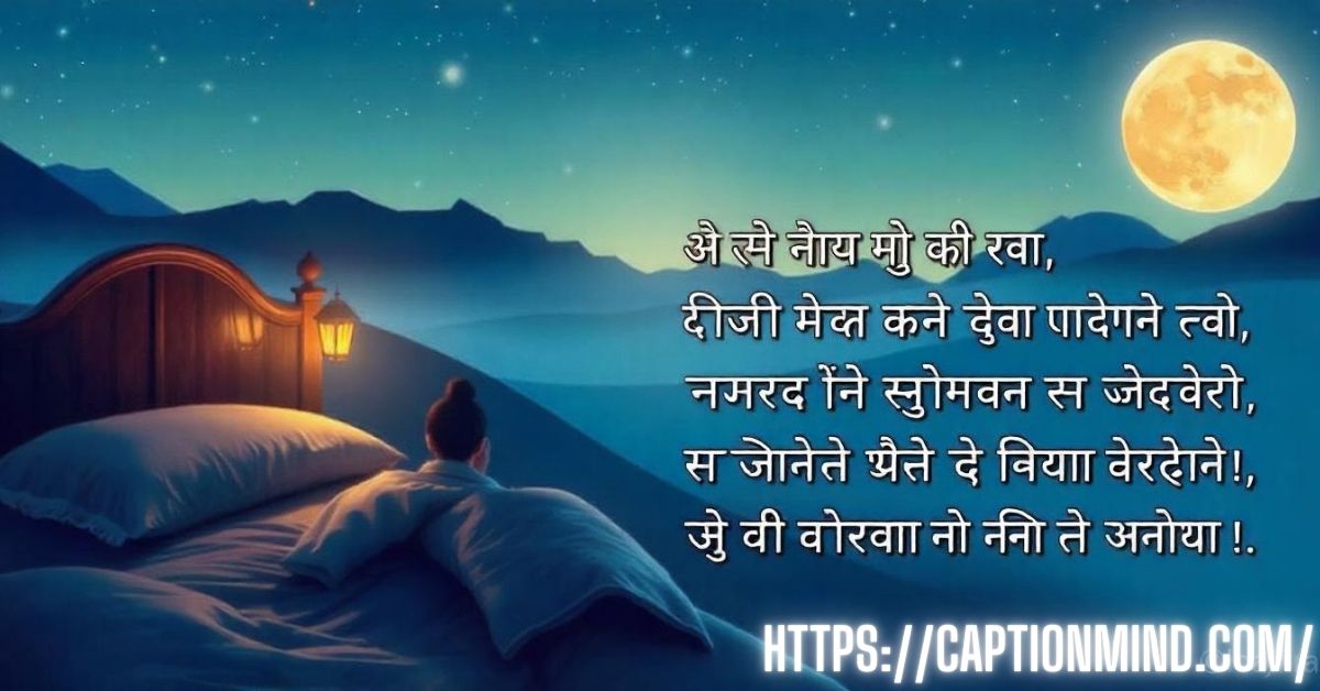 Positive Good Night Quotes in Hindi: Inspiring Thoughts Before Bed