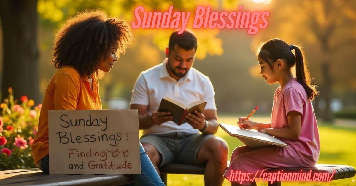 Sunday Blessings: Finding Joy and Gratitude on a Beautiful Sunday