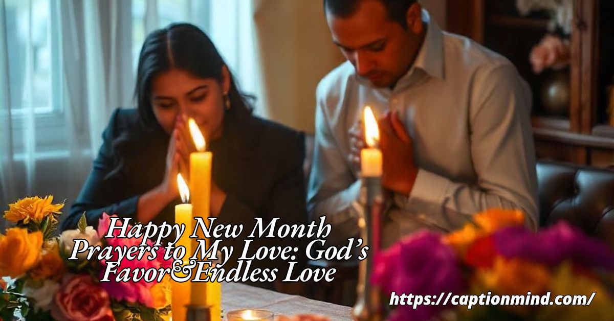 Happy New Month Prayers to My Love: God’s Favor&Endless Love