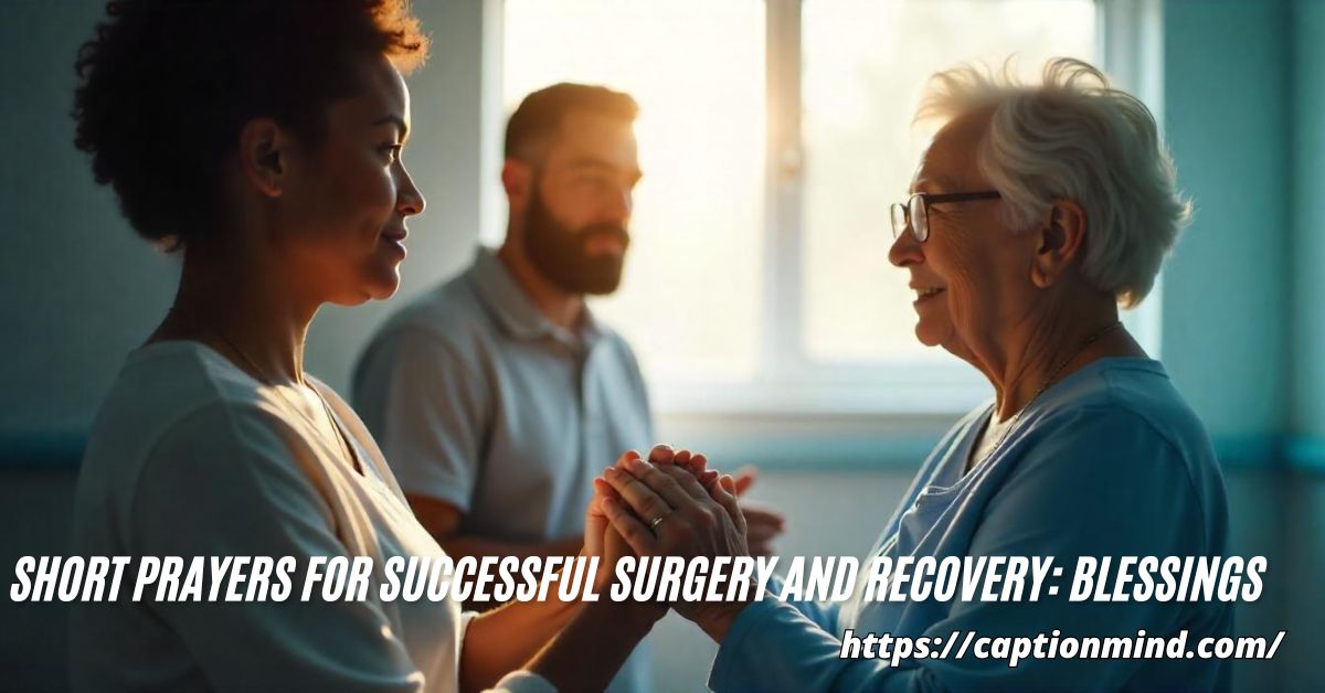 Short Prayers for Successful Surgery and Recovery: Blessings