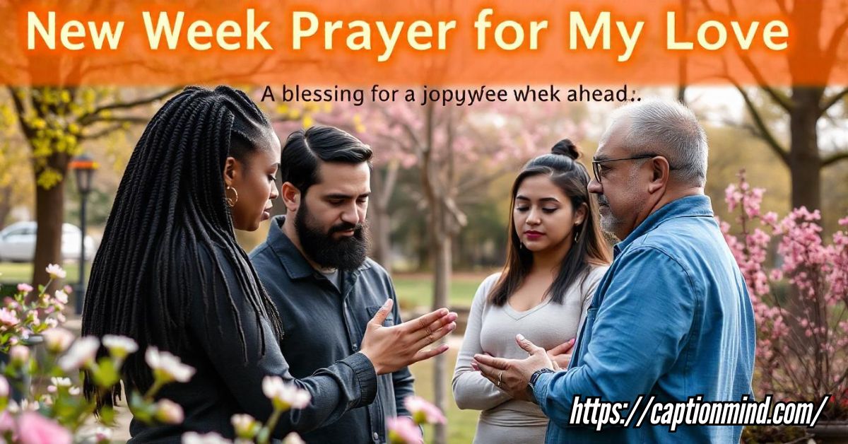 New Week Prayer for My Love: A Blessing for a Joyful Week Ahead